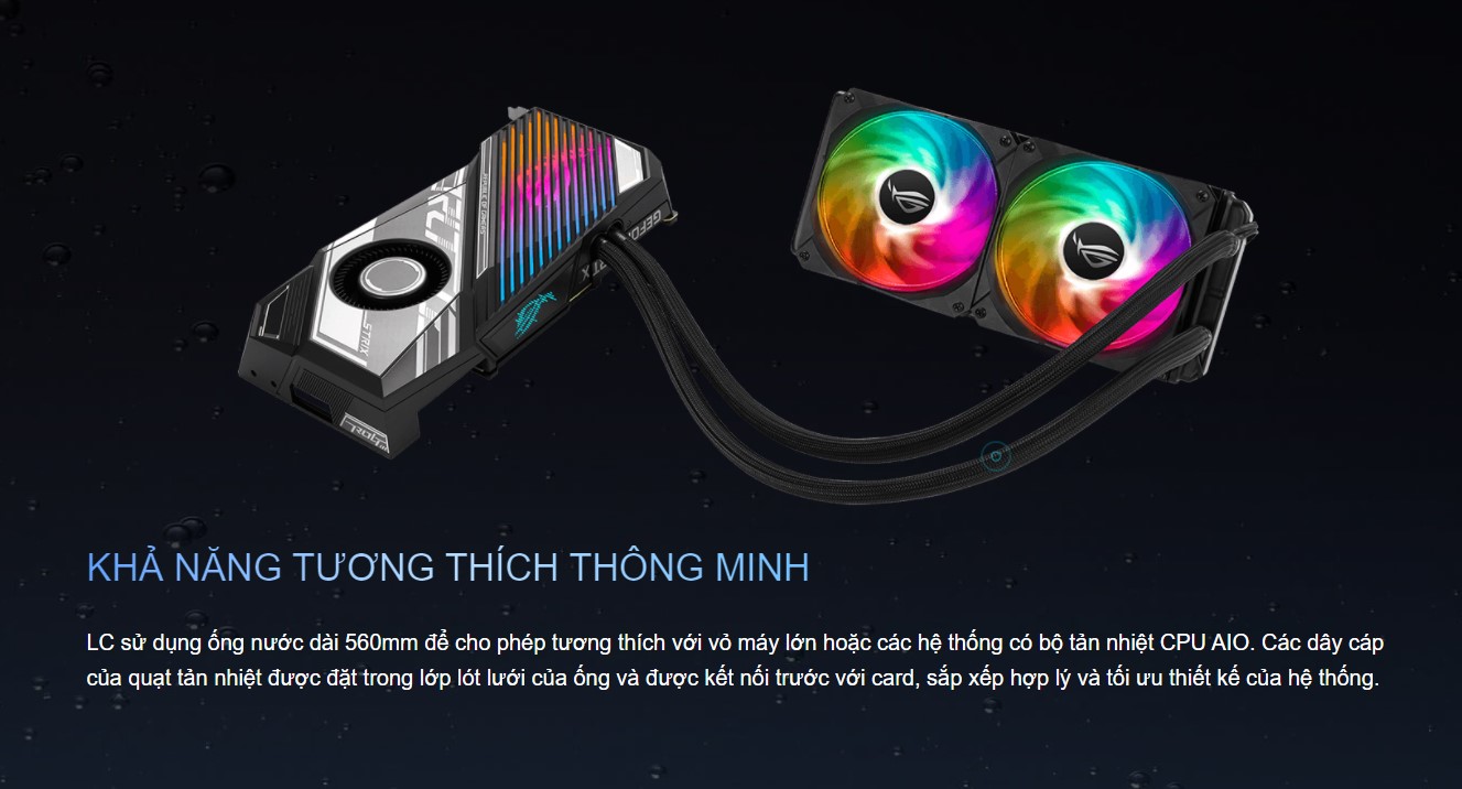 Card màn hình Asus ROG STRIX-LC-RTX 3080 Ti-O12G-GAMING