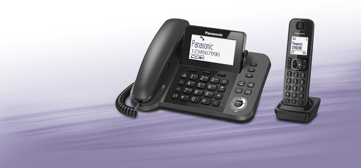 Máy Điện Thoại Panasonic KX-TGF310CX (Màu đen)HNC