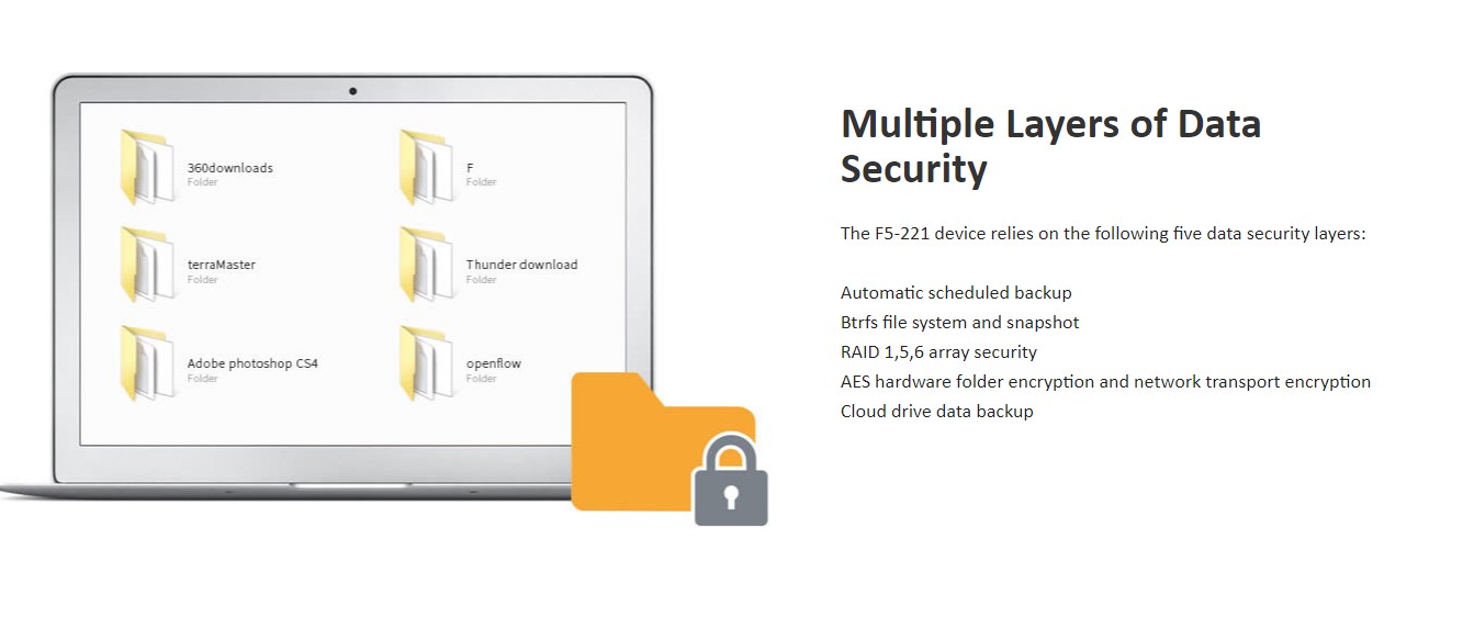 Thiết bị lưu trữ mạng TerraMaster F5-221