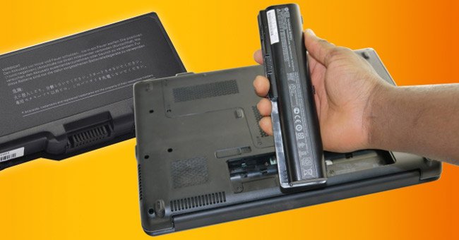 Xả và thao pin khi pin laptop bị chai