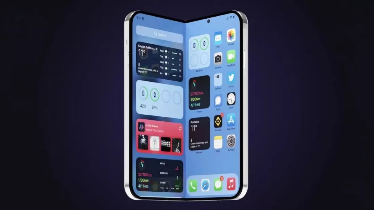 iPhone gập đầu tiên với màn hình 7,8 inch