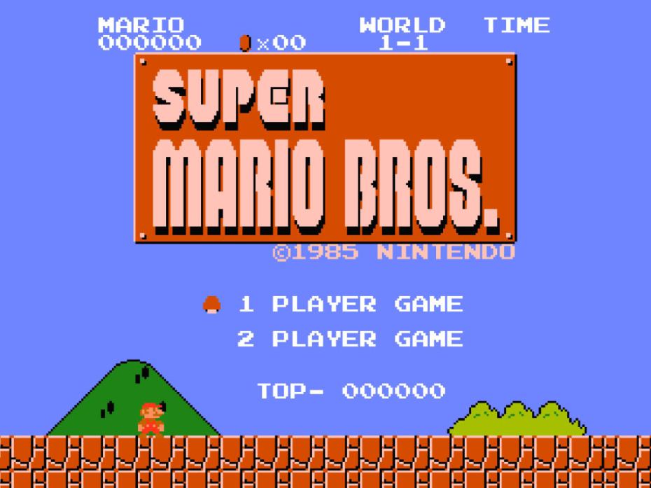 Super Mario Bros - game retro