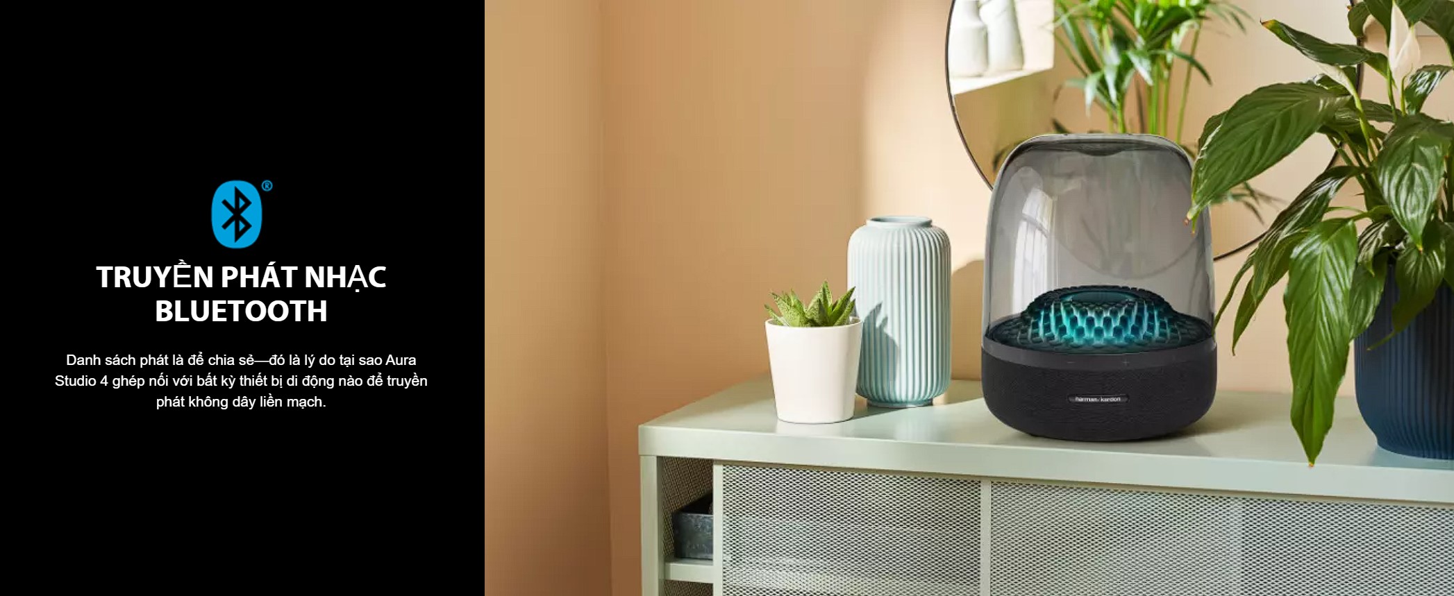 Loa Harman Kardon AURA STUDIO 4 - Màu đen