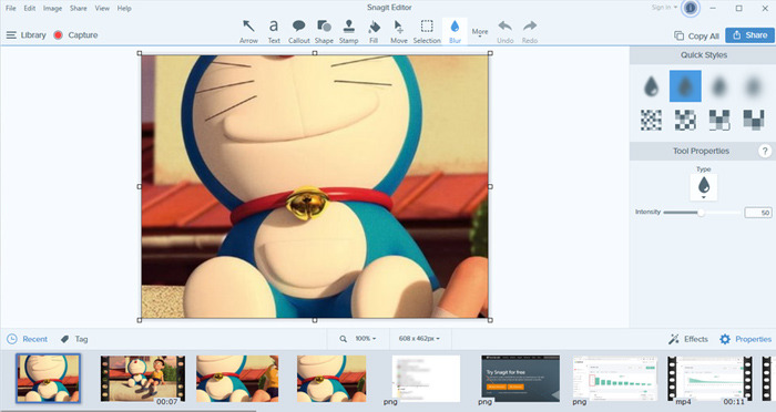 Chụp m&agrave;n h&igrave;nh m&aacute;y t&iacute;nh PC bằng Snagit bước 3