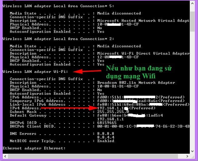 Hướng dẫn xem IP m&aacute;y t&iacute;nh trong mạng LAN đơn giản ai cũng l&agrave;m được