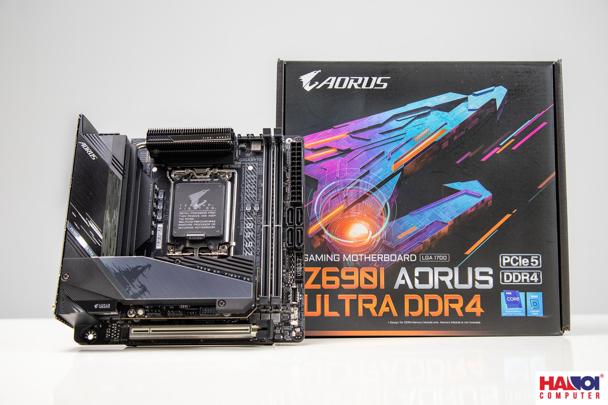 Mainboard Gigabyte Z690I ULTRA (Intel Z690, Socket 1700, ATX, 2 khe Ram DDR4)