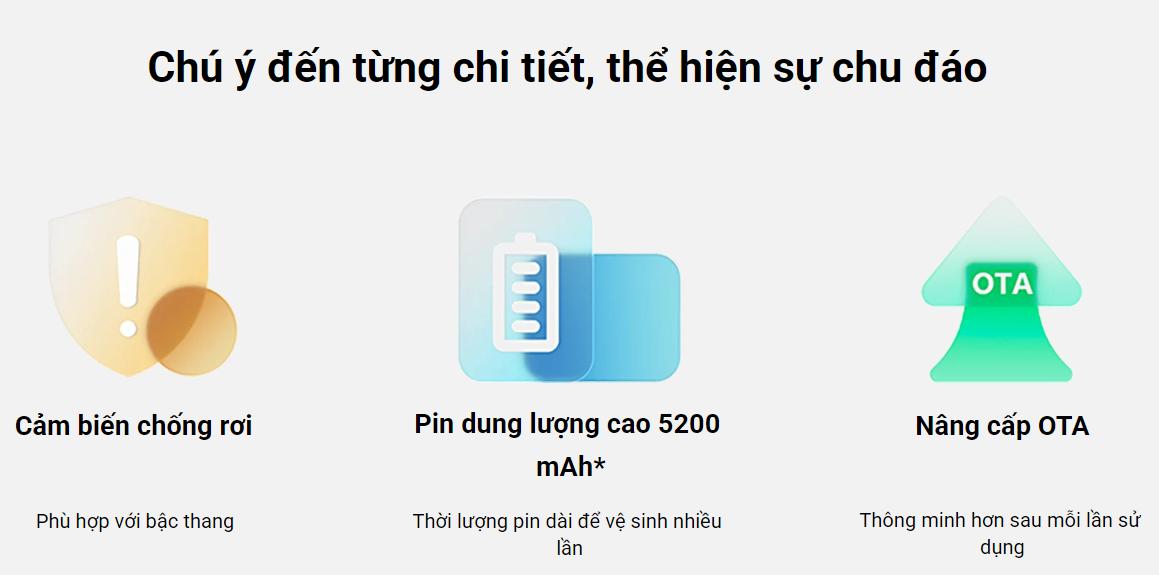 Robot hút bụi lau nhà Xiaomi Vacuum X20