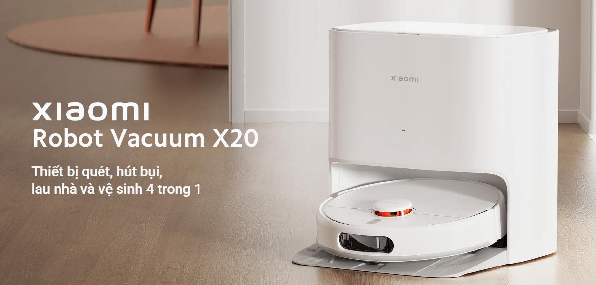 Robot hút bụi lau nhà Xiaomi Vacuum X20