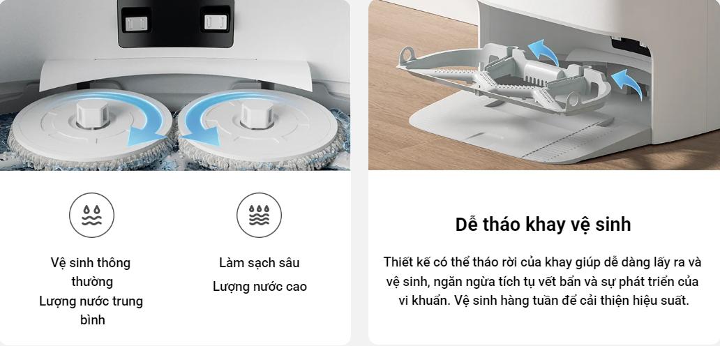 Robot hút bụi lau nhà Xiaomi Vacuum X20