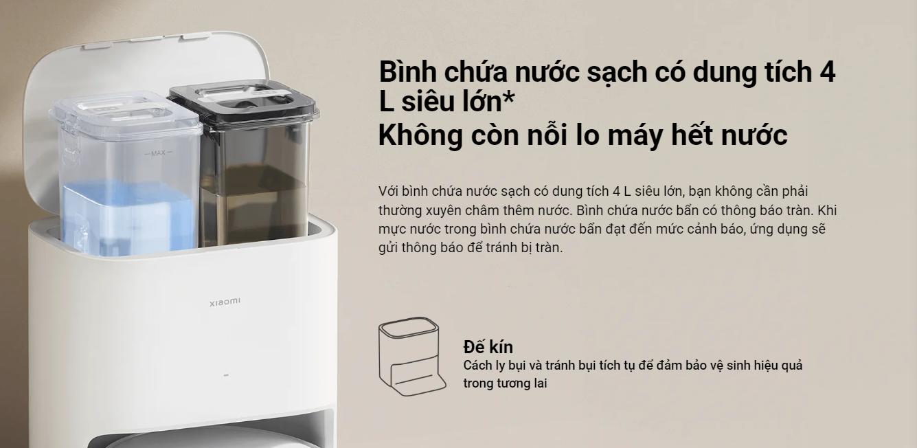 Robot hút bụi lau nhà Xiaomi Vacuum X20