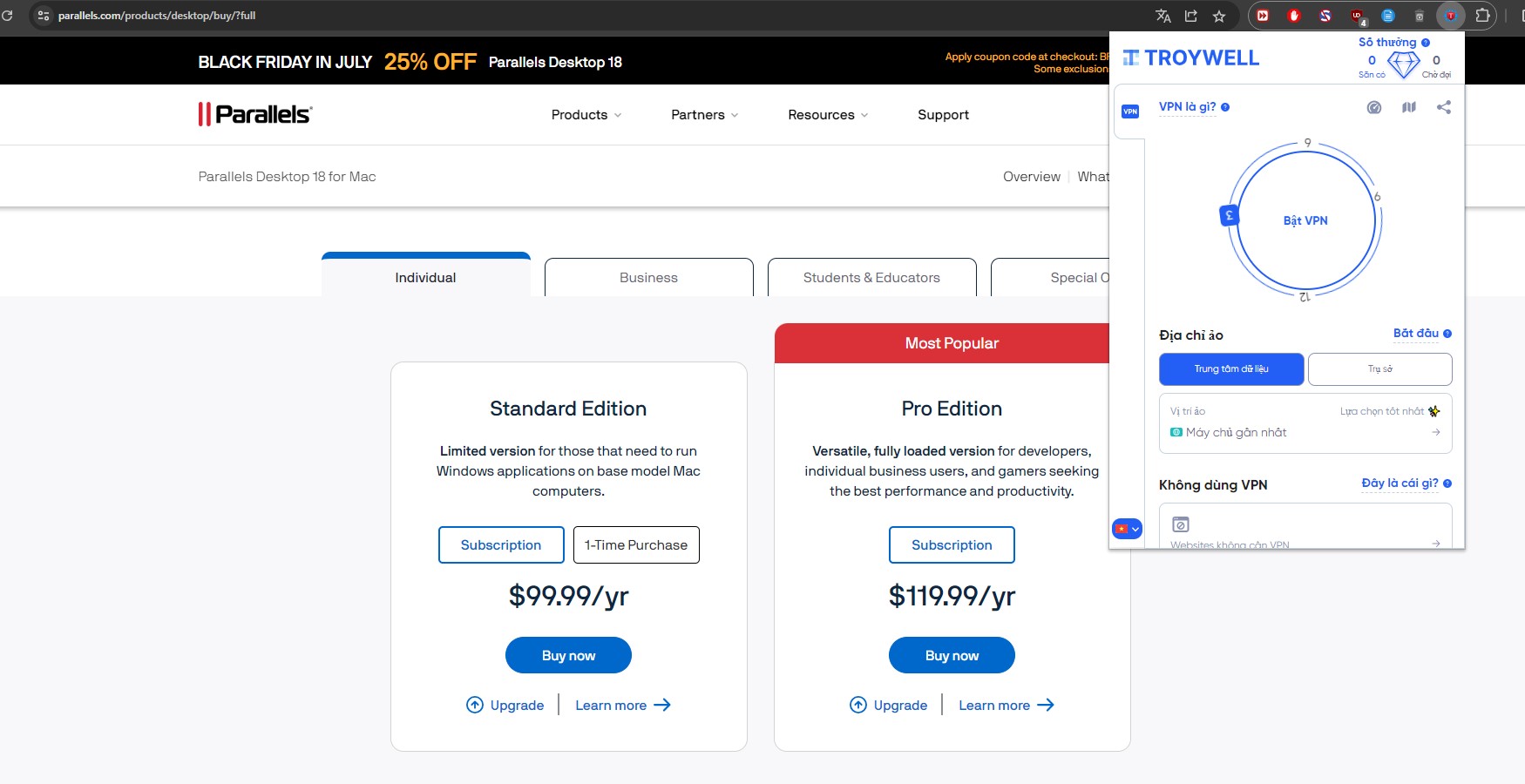 CÀI WINDOWS UBUNTU TRÊN MAC M1 M2 BẰNG PARALLELS BẢN QUYỀN