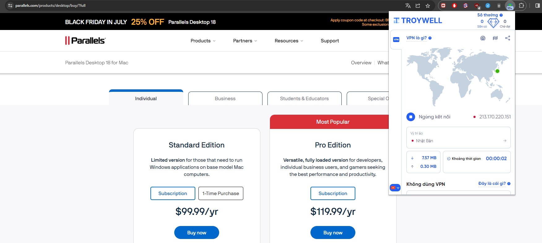 CÀI WINDOWS UBUNTU TRÊN MAC M1 M2 BẰNG PARALLELS BẢN QUYỀN
