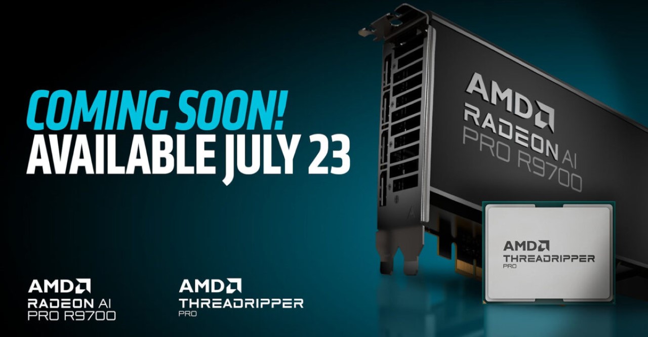 AMD công bố Radeon AI Pro R9700