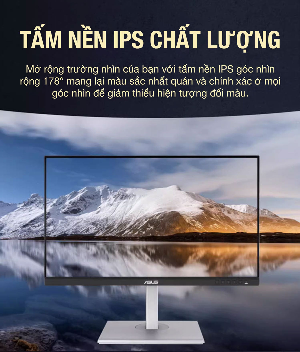 màn hình đồ họa Asus ProArt PA278CGV - HACOM