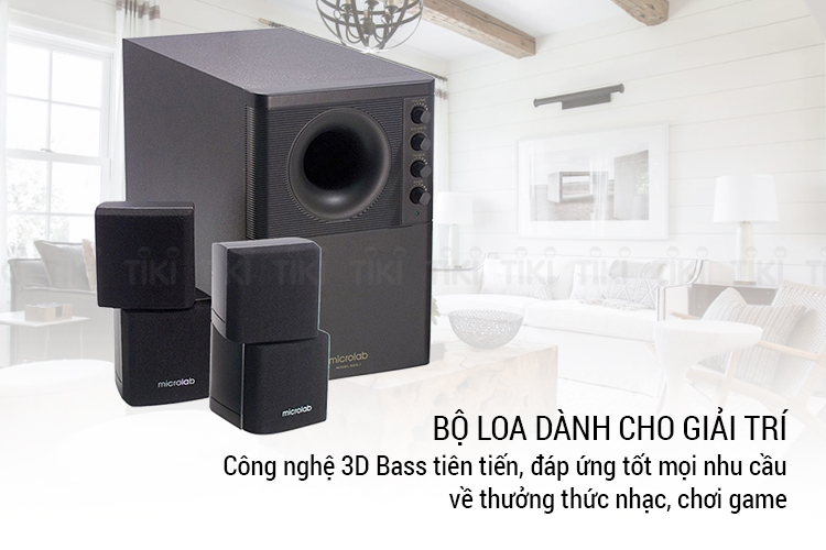 Loa Microlab X2 - 2.1 - hacom 3