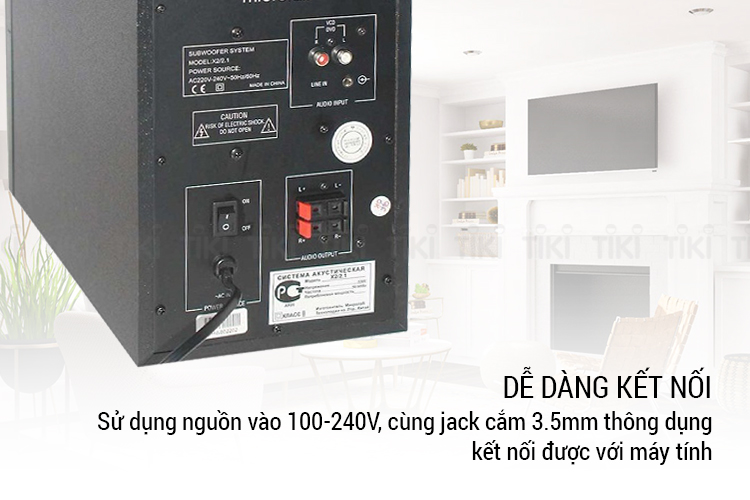 Loa Microlab X2 - 2.1 - hacom 4