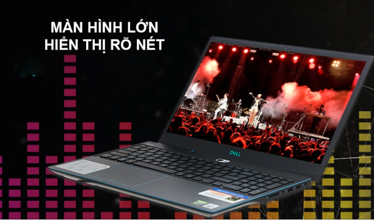 Laptop Dell Gaming Màn hình hiện thị chất lượng cao