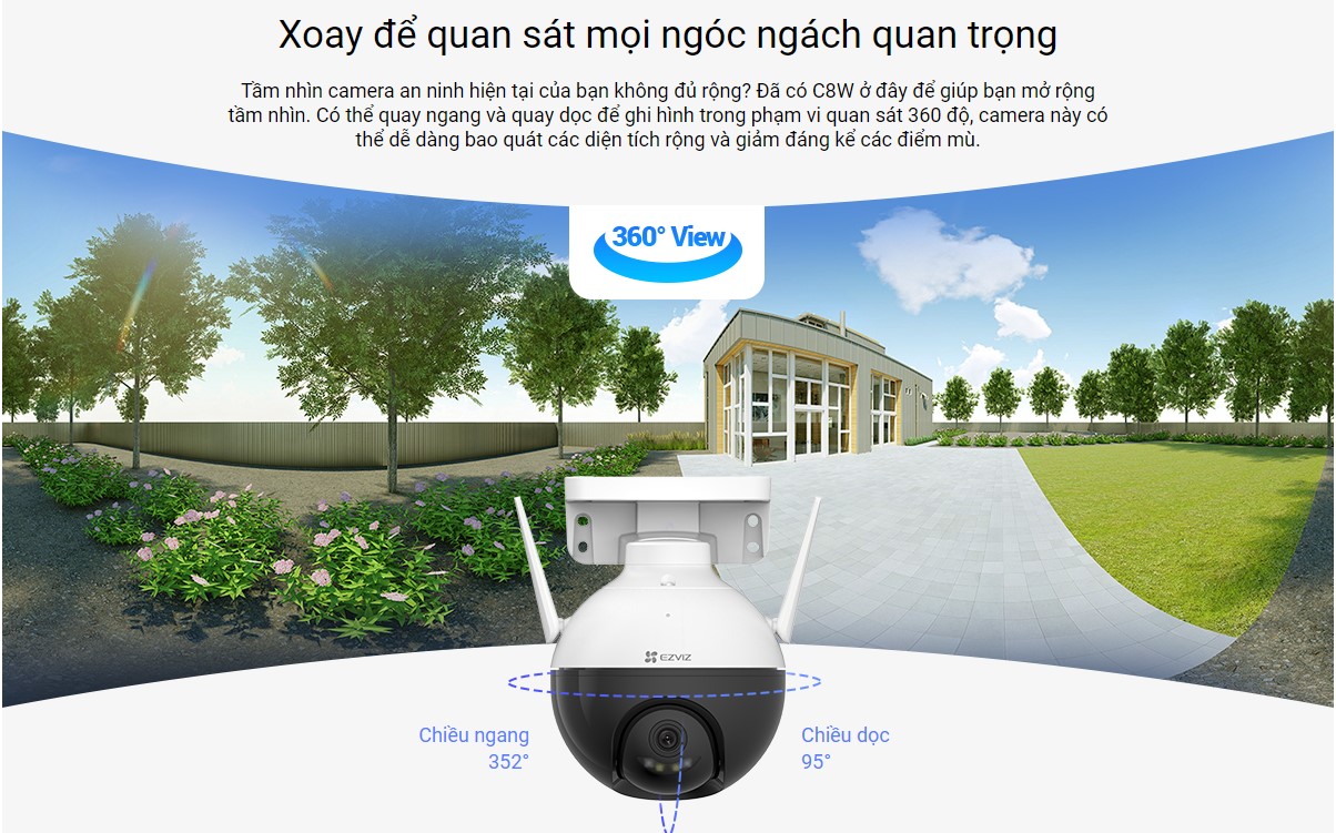 Camera EZVIZ C8W 4MP