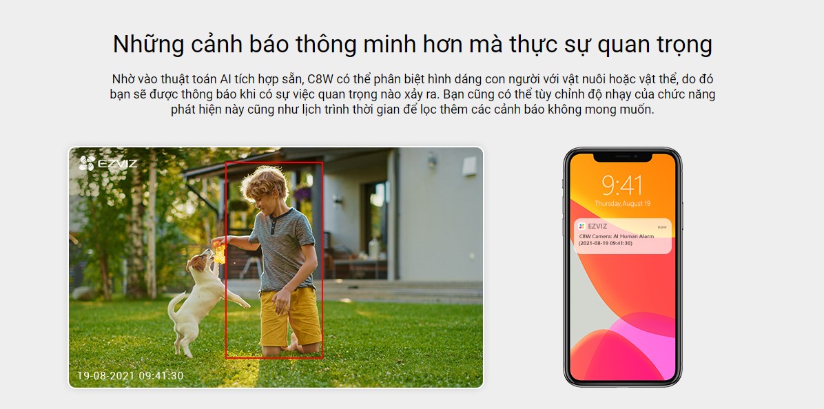 Camera EZVIZ C8W 4MP