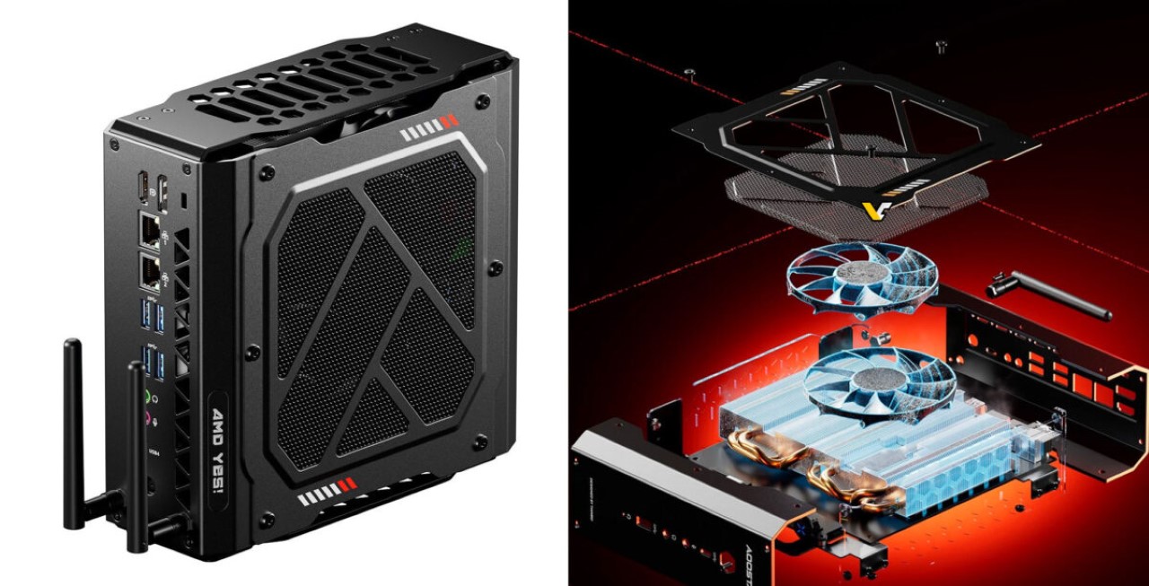 Godz Gaming Mini PC với Radeon RX 6600 LE
