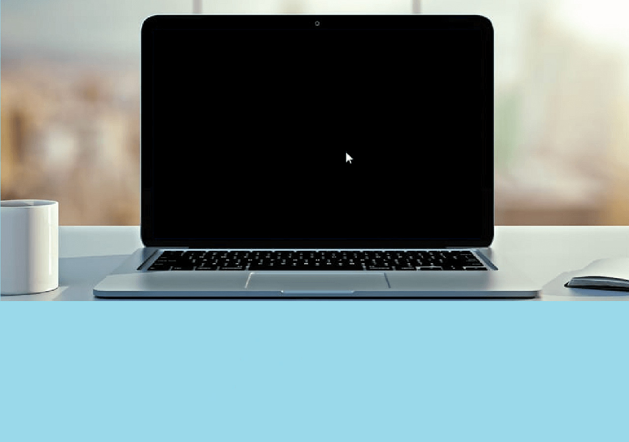 màn hình laptop đen chỉ hiện con trỏ chuột