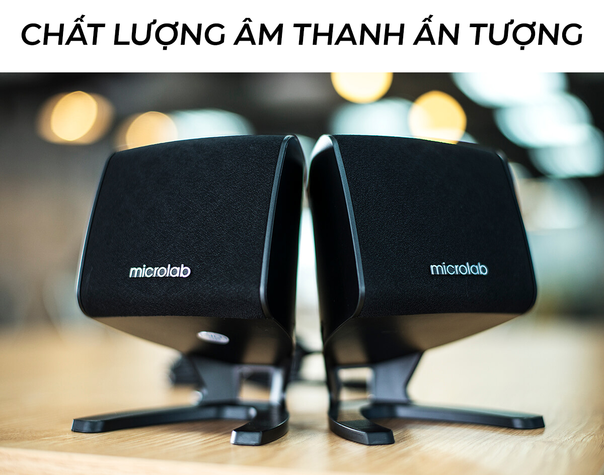 Loa Microlab M108 - 2.1 - hacom 3