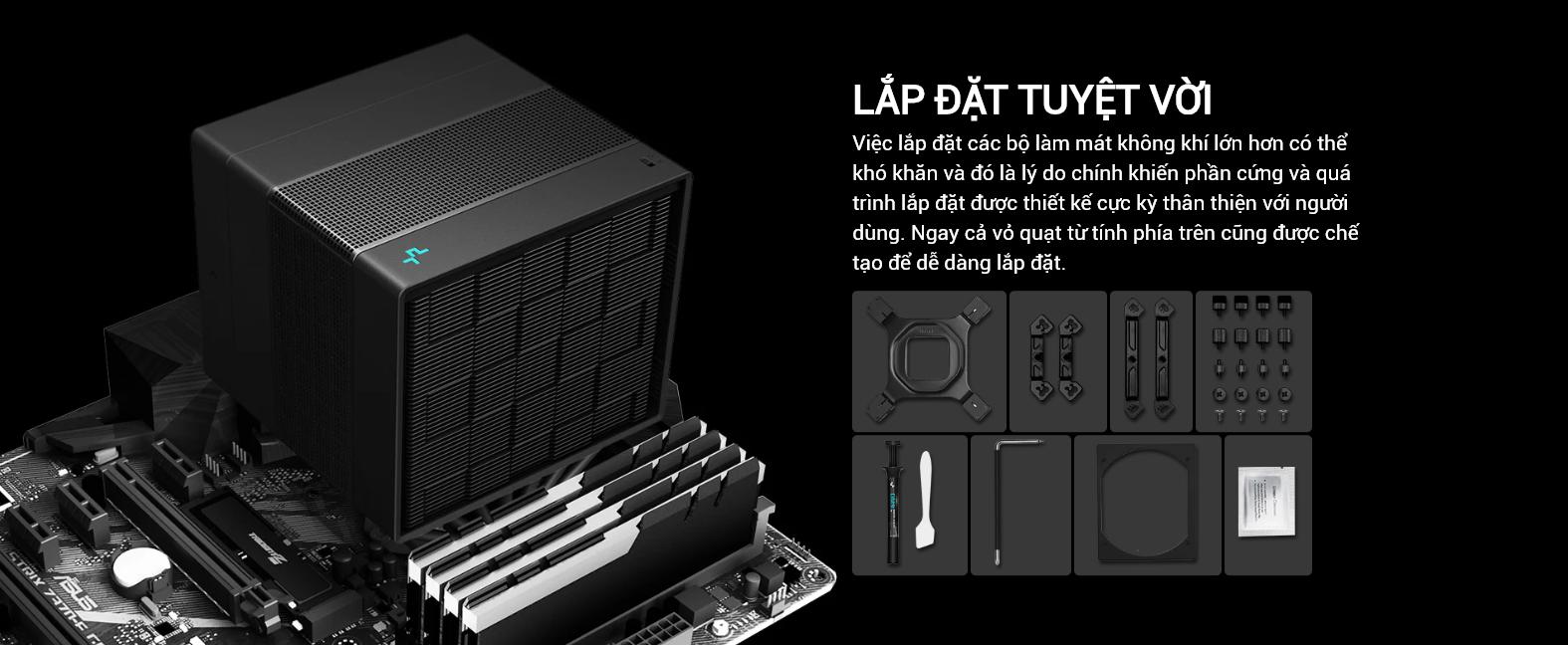 Tản nhiệt khí DEEPCOOL ASSASSIN IV