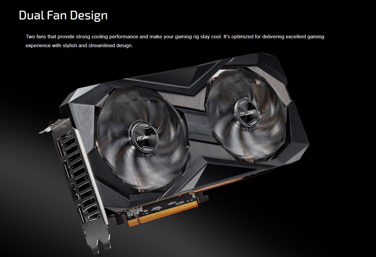 Card màn hình Asrock RX 6600 XT CLD 8GO