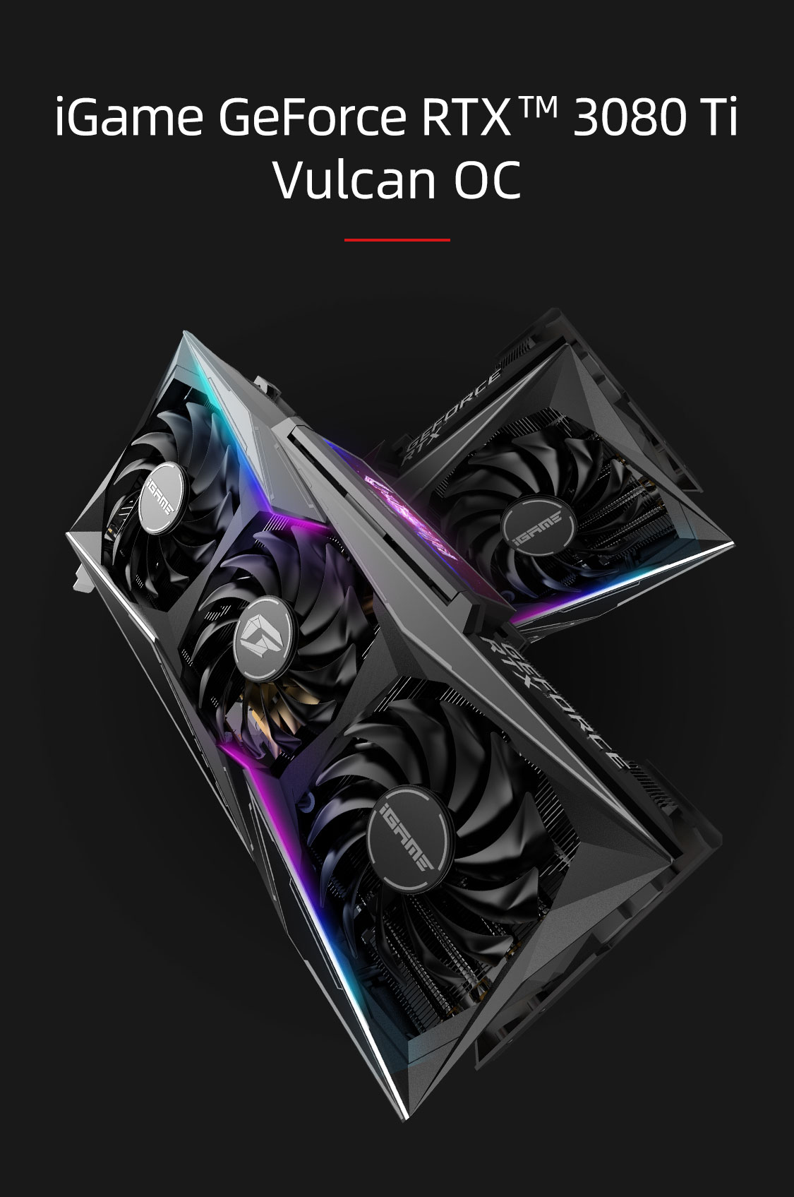 Card màn hình Colorful iGame RTX 3080 Ti Vulcan OC 12G-V