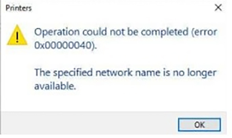  T&igrave;m hiểu về lỗi 0x00000040