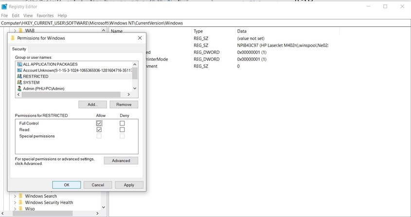  C&aacute;ch sữa lỗi 0x00000709 khi c&agrave;i đặt m&aacute;y in đơn giản