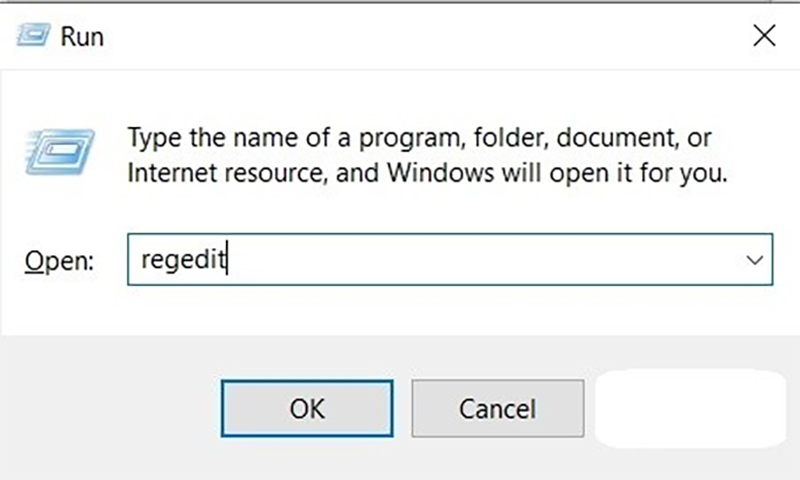 Thay đổi c&agrave;i đặt tr&ecirc;n Regedit