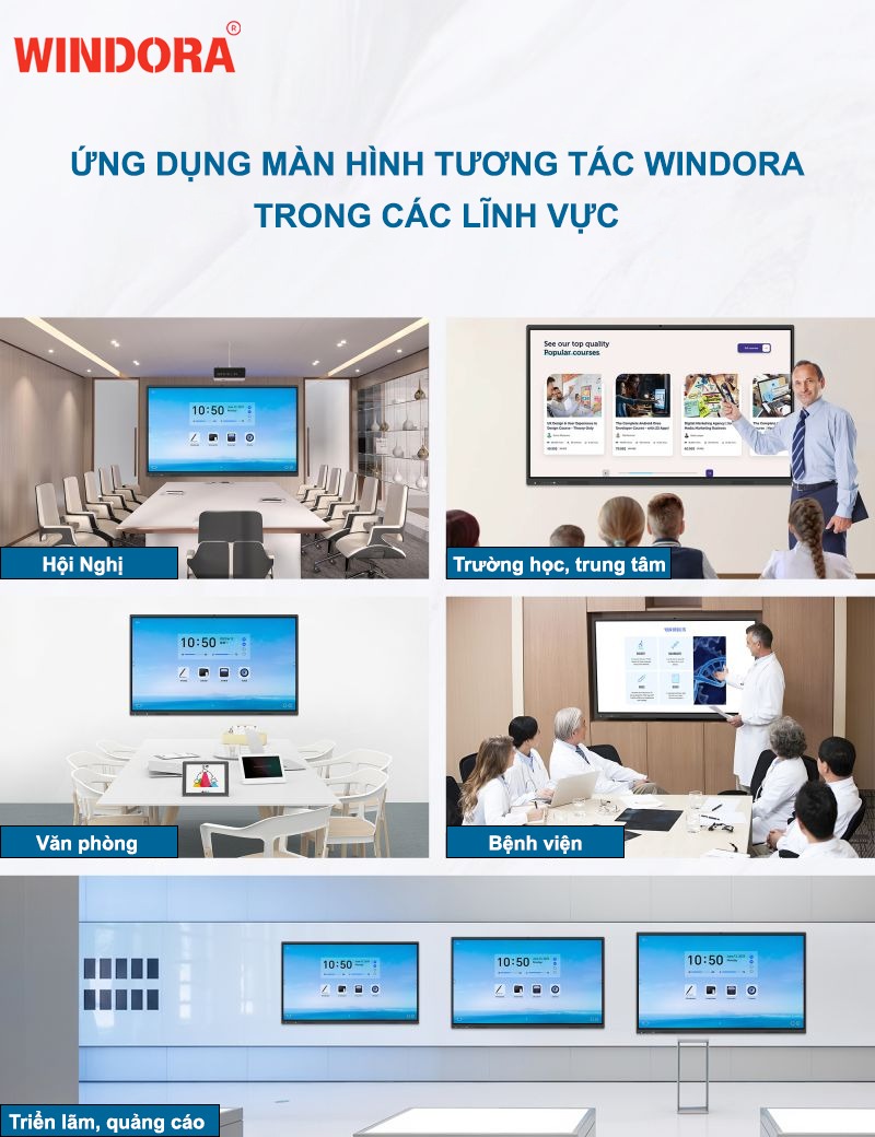 Màn hình tương tác Windora 65IB4K 11
