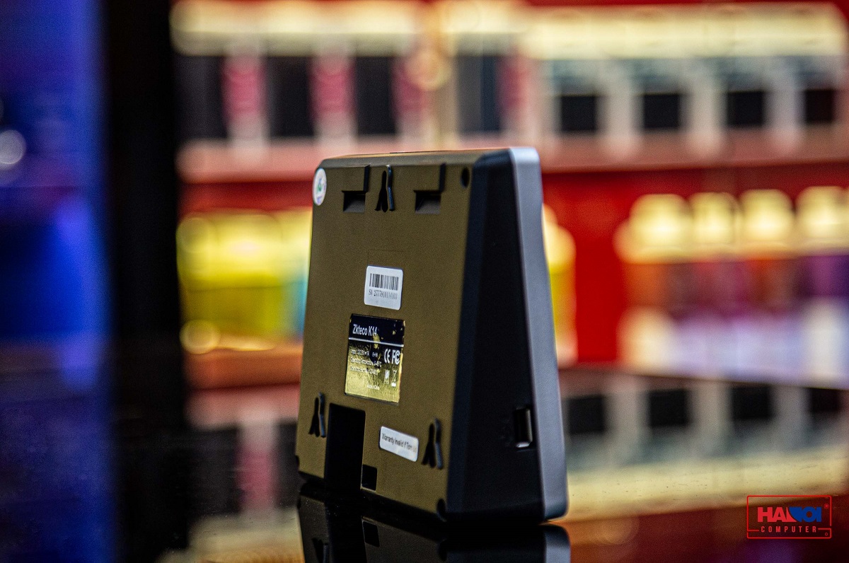 Mô tả sản phẩm Máy chấm công vân tay Zkteco K14