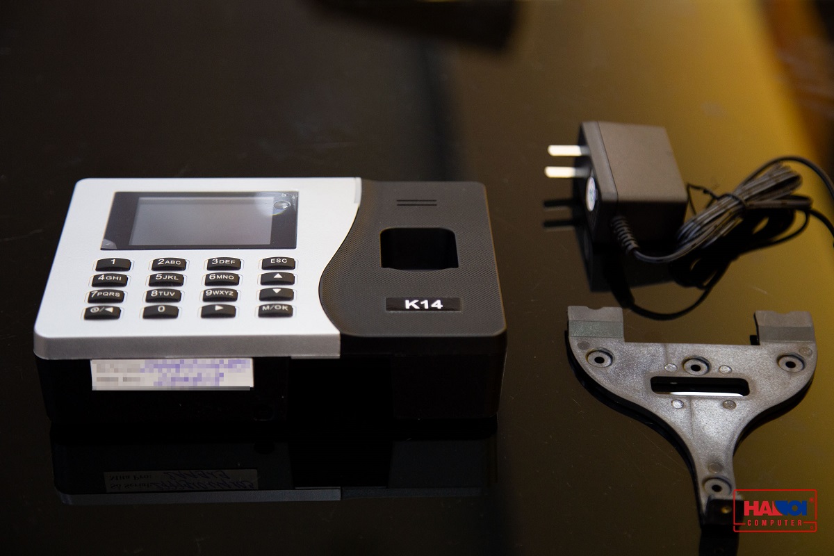 Mô tả sản phẩm Máy chấm công vân tay Zkteco K14