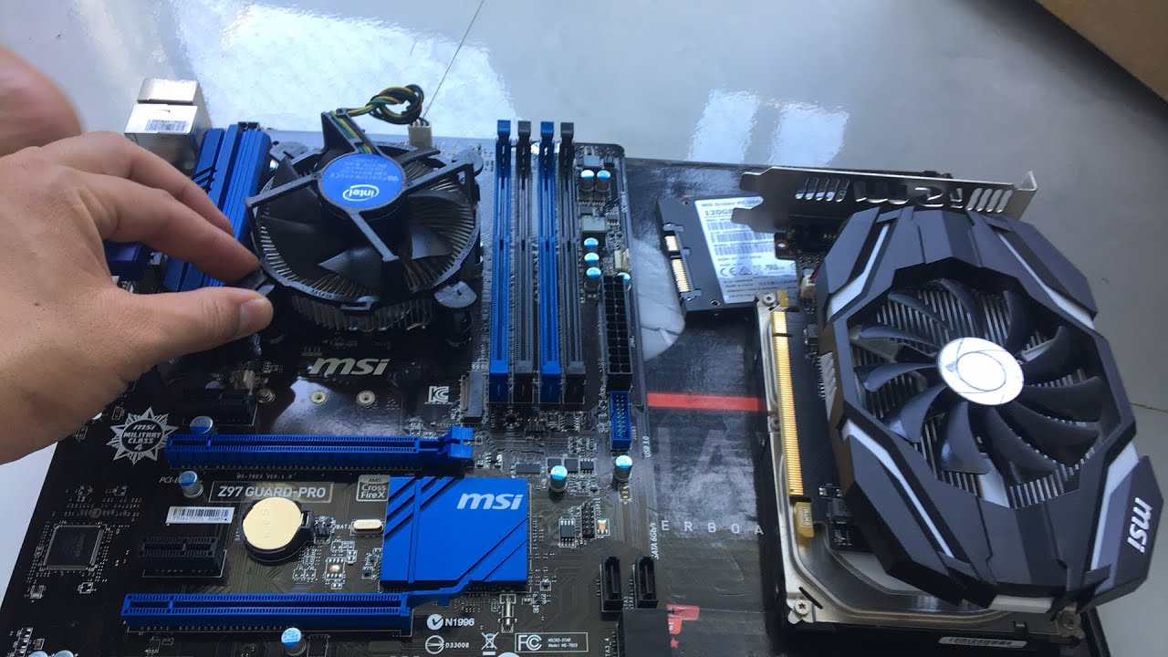 C&aacute;ch lắp quạt tản nhiệt CPU