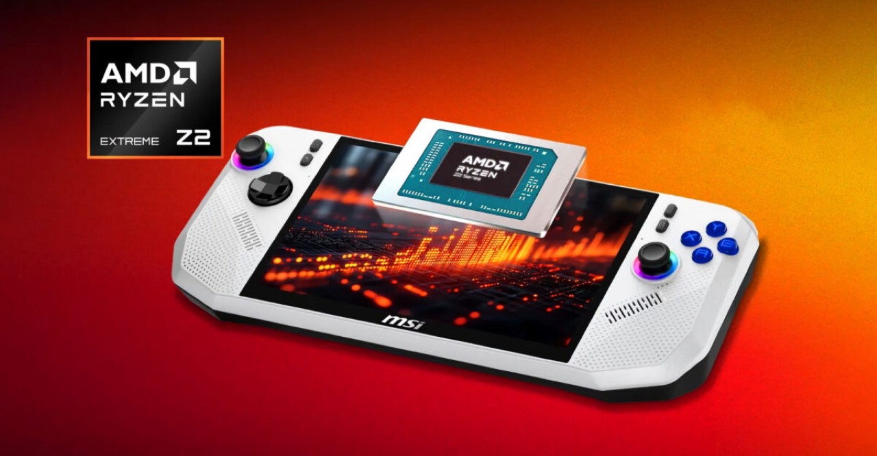 MSI Claw A8 với Ryzen Z2 Extreme