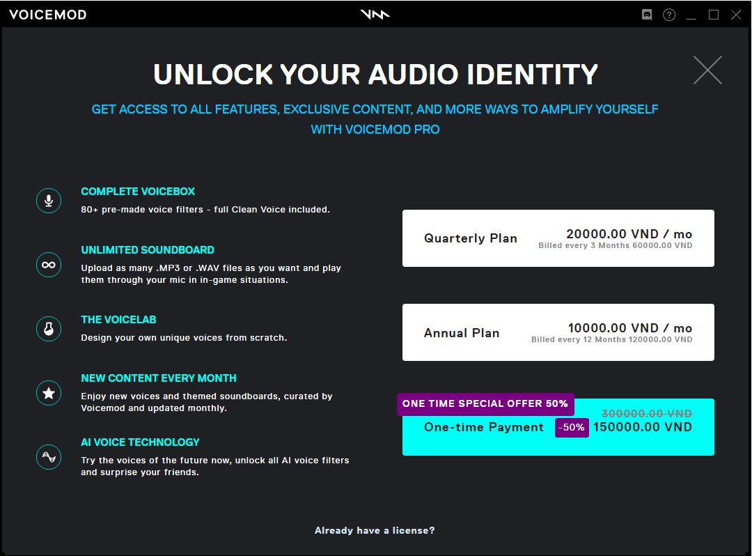 THAY ĐỔI GIỌNG NÓI KHÔNG THỂ DỄ HƠN VỚI VOICEMOD
