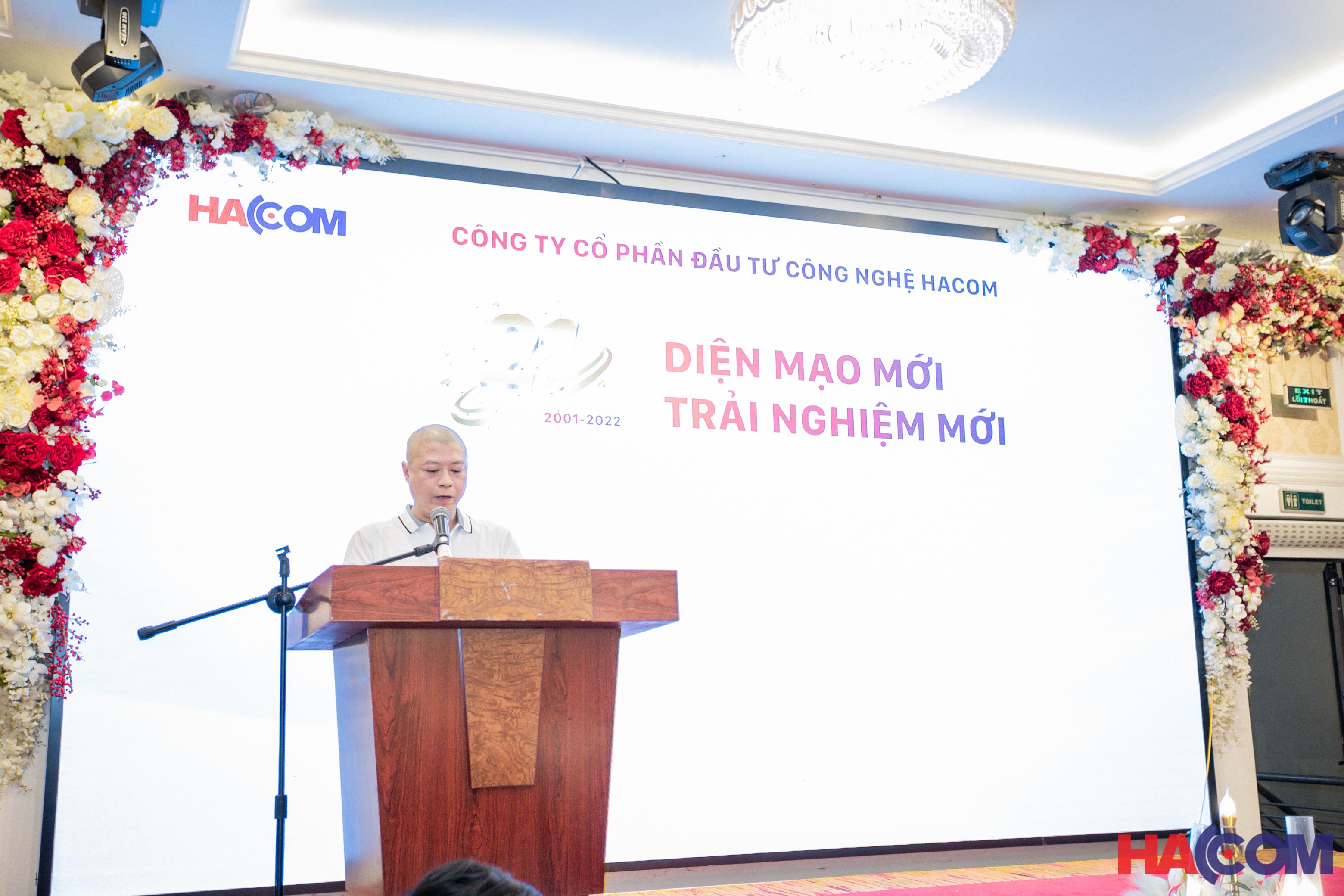phát biểu buổi lễ HACOM - Diện mạo mới - Trải nghiệm mới