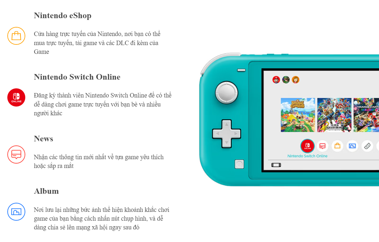 Máy chơi game Nintendo Switch Lite - Yellow - Màu vàng 5