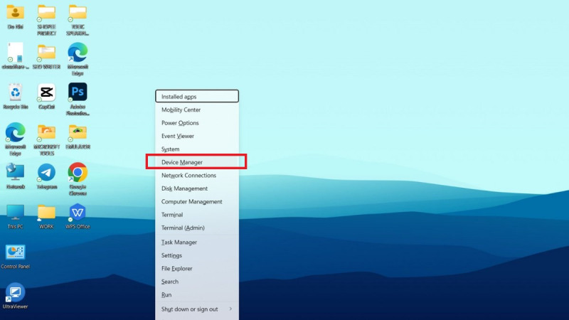 Sửa lỗi bằng c&aacute;ch n&acirc;ng cấp tr&igrave;nh điều khiển đồ họa bước 1