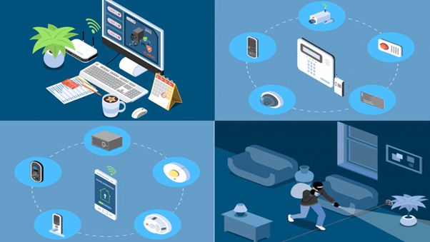 thiết bị điều khiển ngôi nhà thông minh