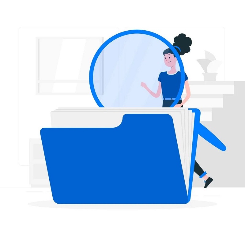 windows explorer dùng để tìm kiếm dữ liệu