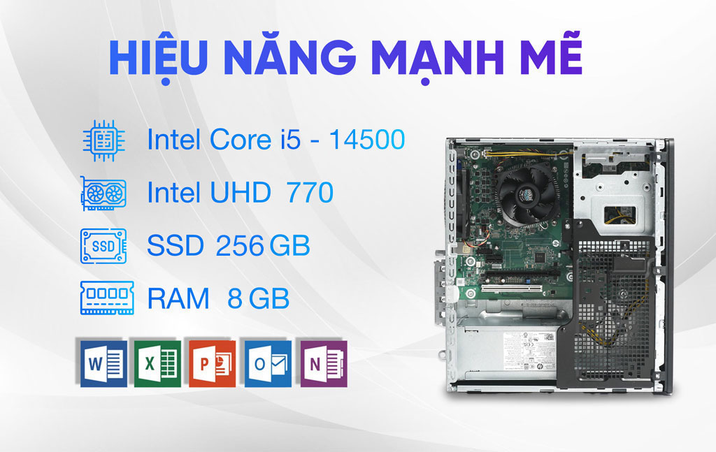 Máy tính để bàn HP 280 Pro Tower G9 PCI (AY1Y0PT) 
