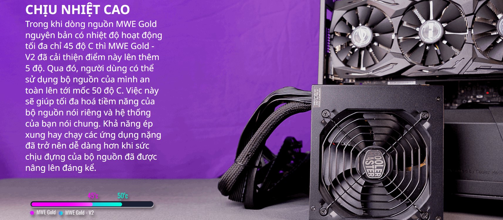 Nguồn máy tính Cooler Master MWE GOLD 750 - V2 750W ( 80 Plus Gold/Màu Đen/Full Modular)
