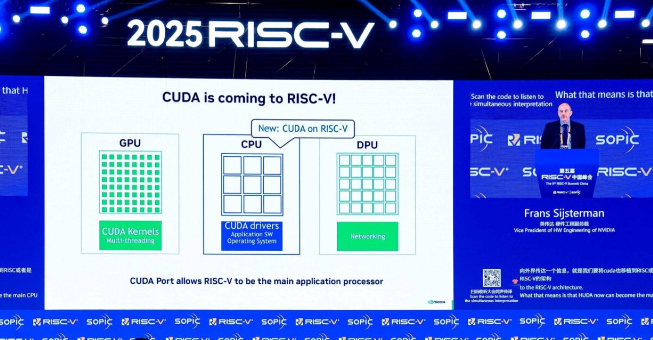 Nvidia hỗ trợ CUDA trên kiến trúc RISC-V