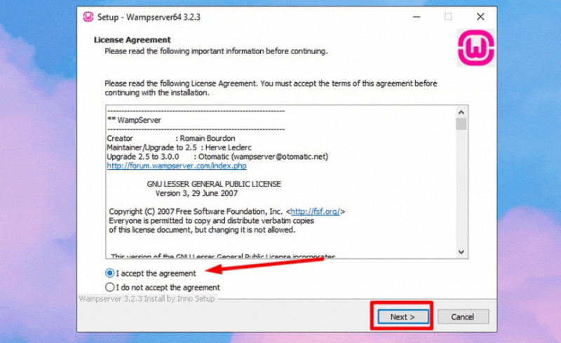 Cài đặt phần mềm WampServer 64