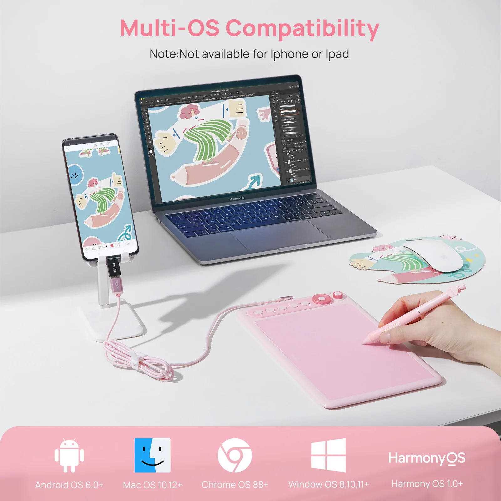 Dial Ring + 5 phím tắt tùy biến – kết nối USB type-C mạnh mẽ