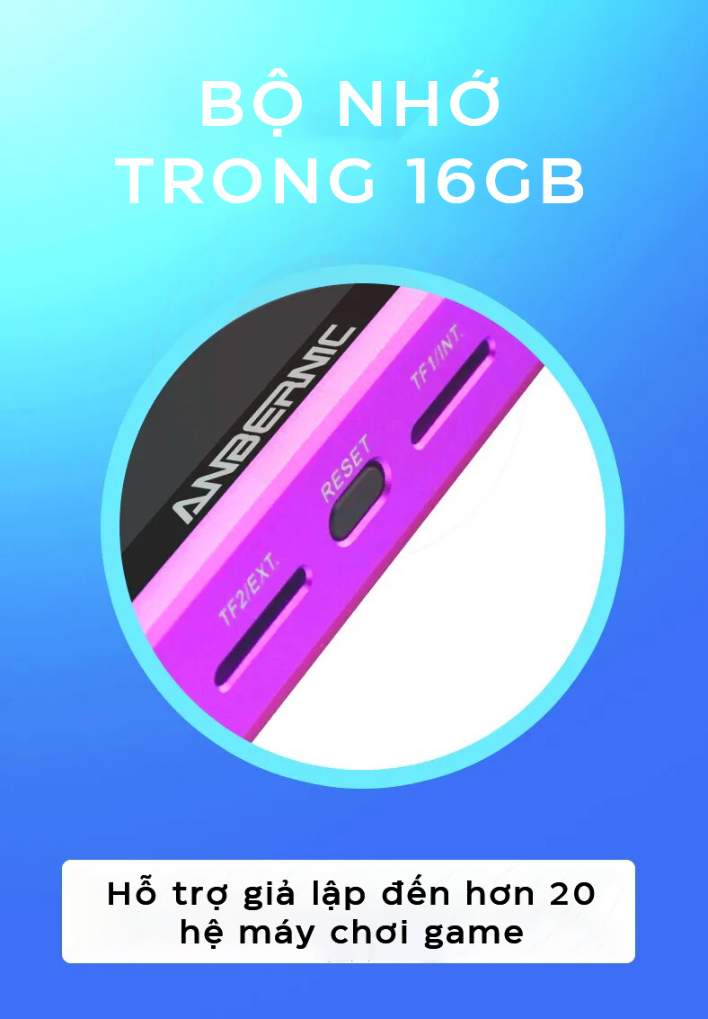 Máy chơi game cầm tay Anbernic RG280M màu Blue Ombre 3