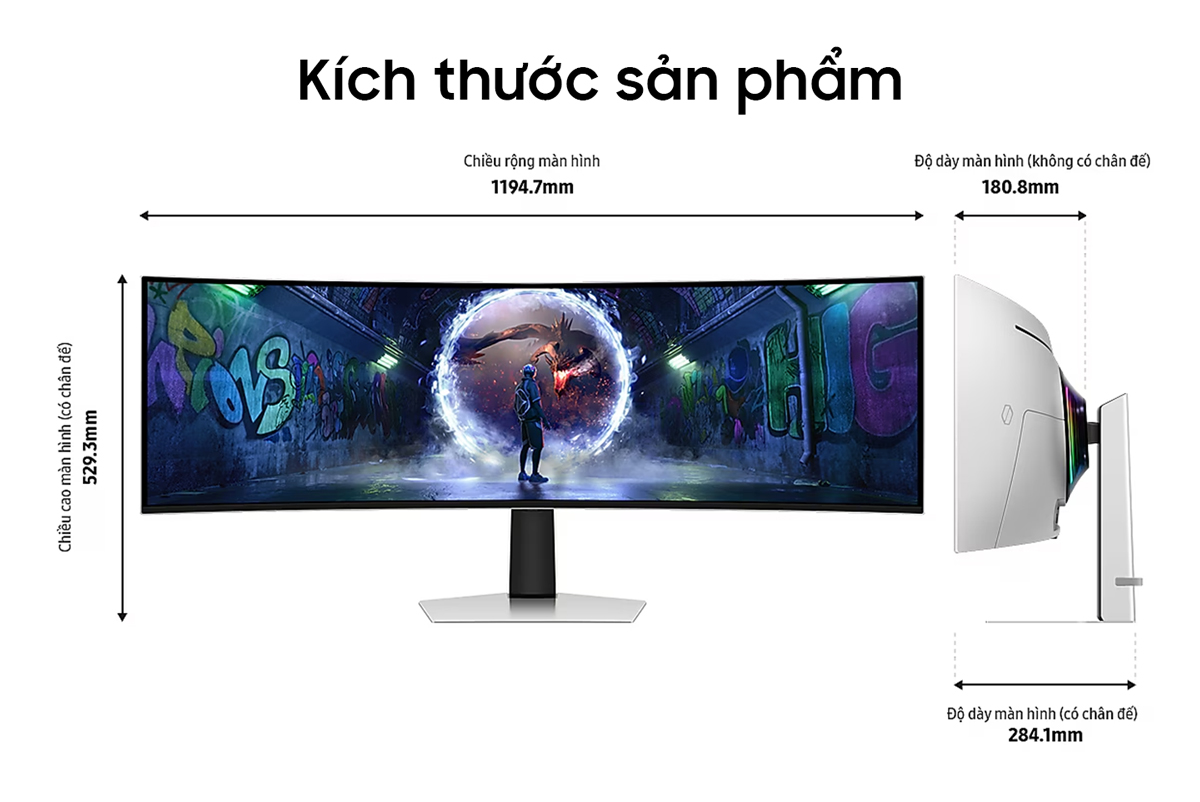 Màn hình Samsung Odyssey OLED G9 G93SD LS49DG930SEXXV